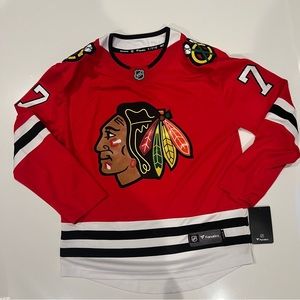 Chicago Blackhawks Kirby Dach Fanatics Breakaway Jersey Size Small